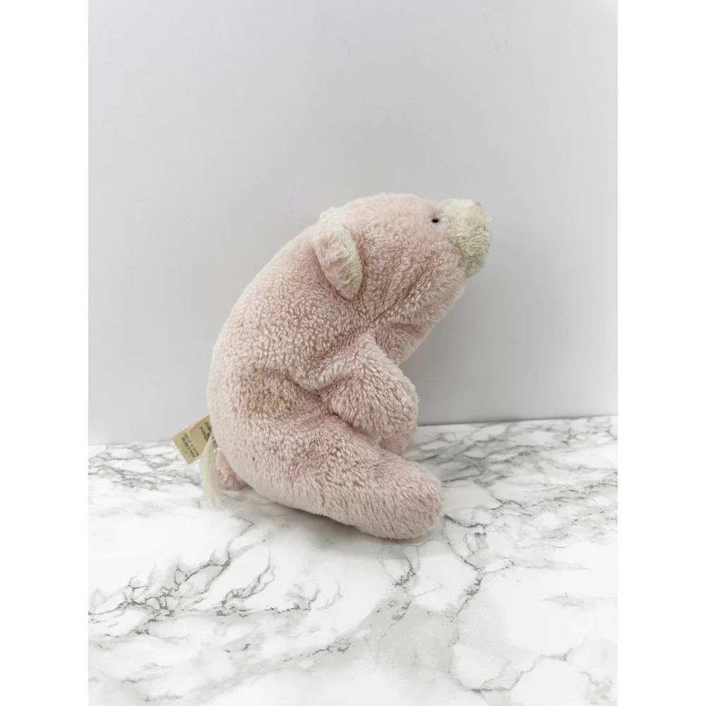 Baby Gund Lil Snuffles Plush Light Pink Teddy‎ Bear 9
